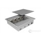 Floorbox 8808-AnwPL, 4 gniazda zasilające +4x2RJ45 Cat 6. aluminium