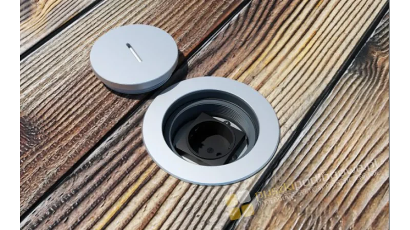 Puszka podłogowa IP67 1x230V Taras
